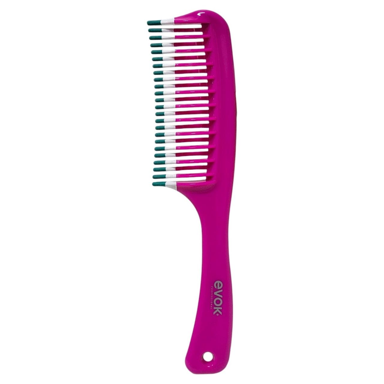 PEINE PARA EL CABELLO DESENREDANTE ANTIROTURAS DE DIENTES ANCHOS EVOK