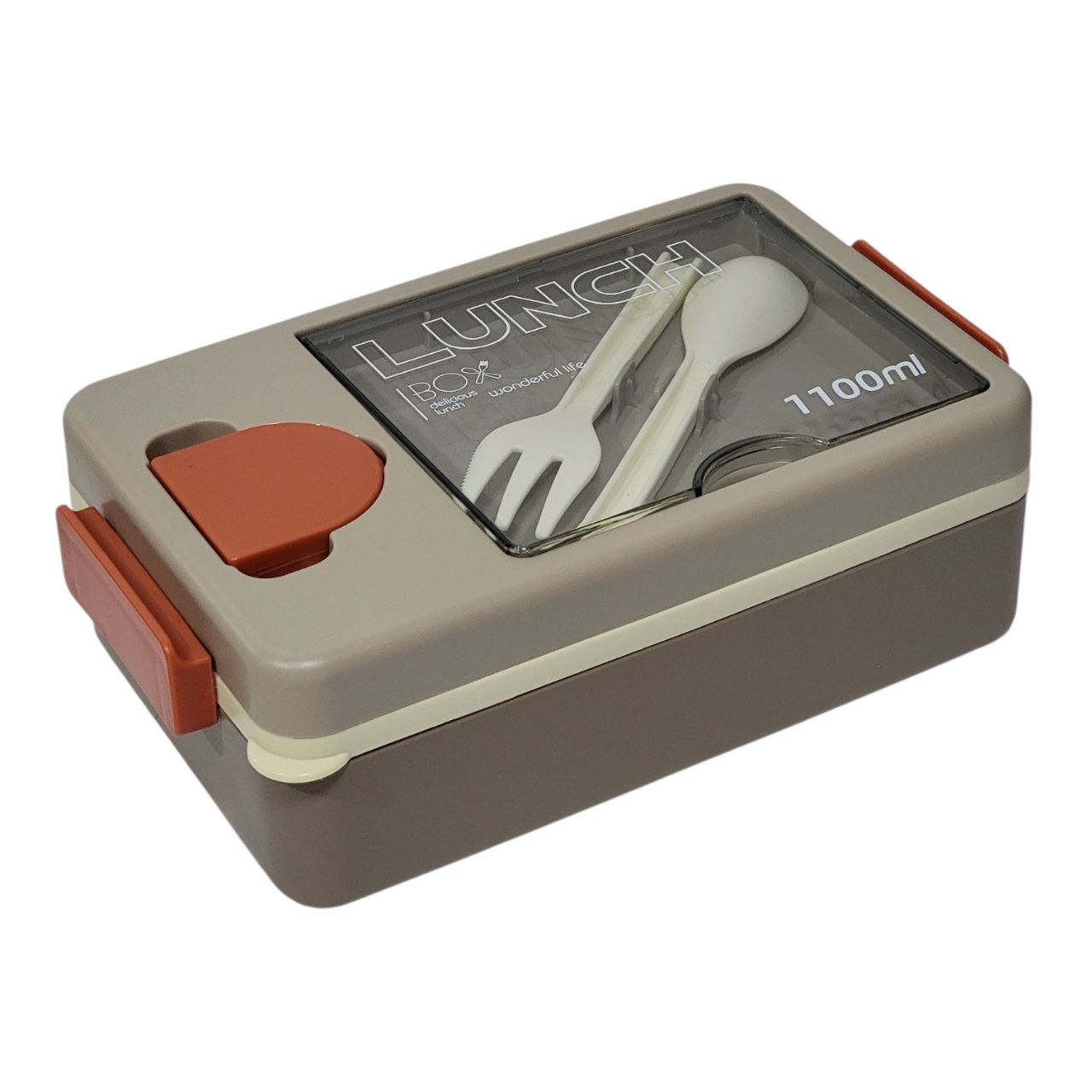 LONCHERA CON BANDEJA DE PLASTICO DE ALTA CALIDAD 6.5X16.2X22.2CM