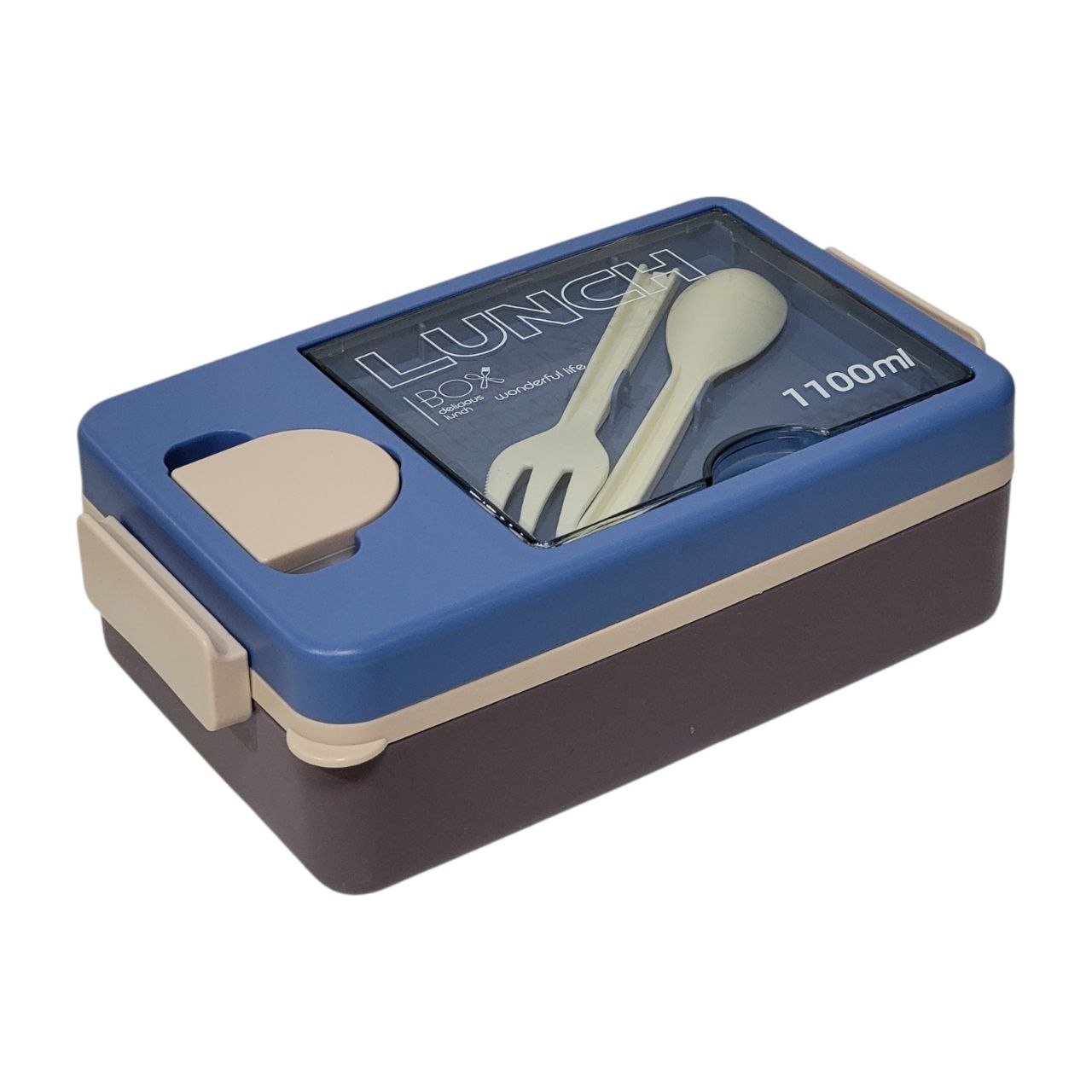 LONCHERA CON BANDEJA DE PLASTICO DE ALTA CALIDAD 6.5X16.2X22.2CM