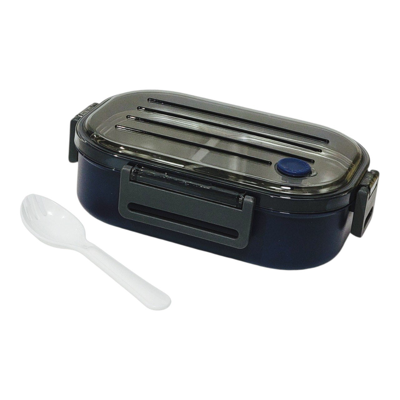 LONCHERA PANA DE ALIMENTOS HERMETICO CON INTERIOR DE ACERO INOXIDABLE LOTUS 21X14X7CM