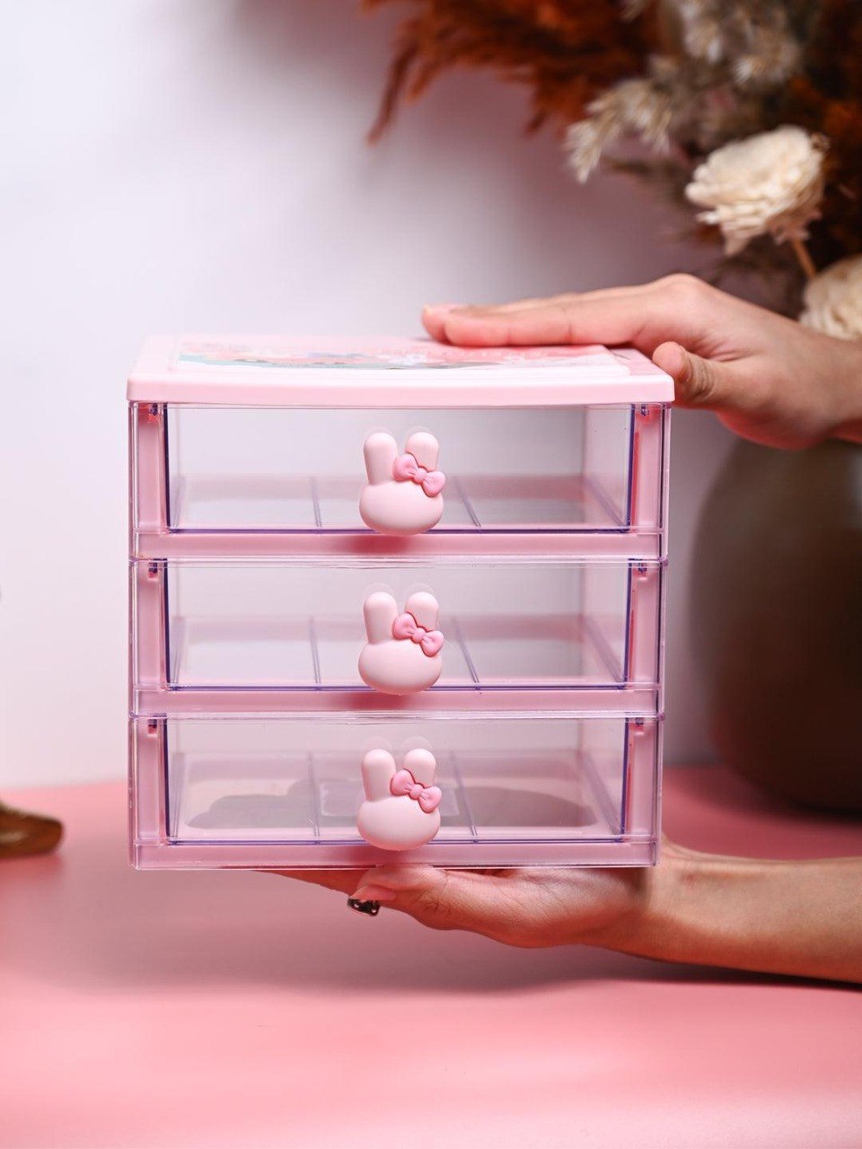 ORGANIZADOR DE CAJONES TRANSPARENTE DE 3 NIVELES LOTUS 260ML
