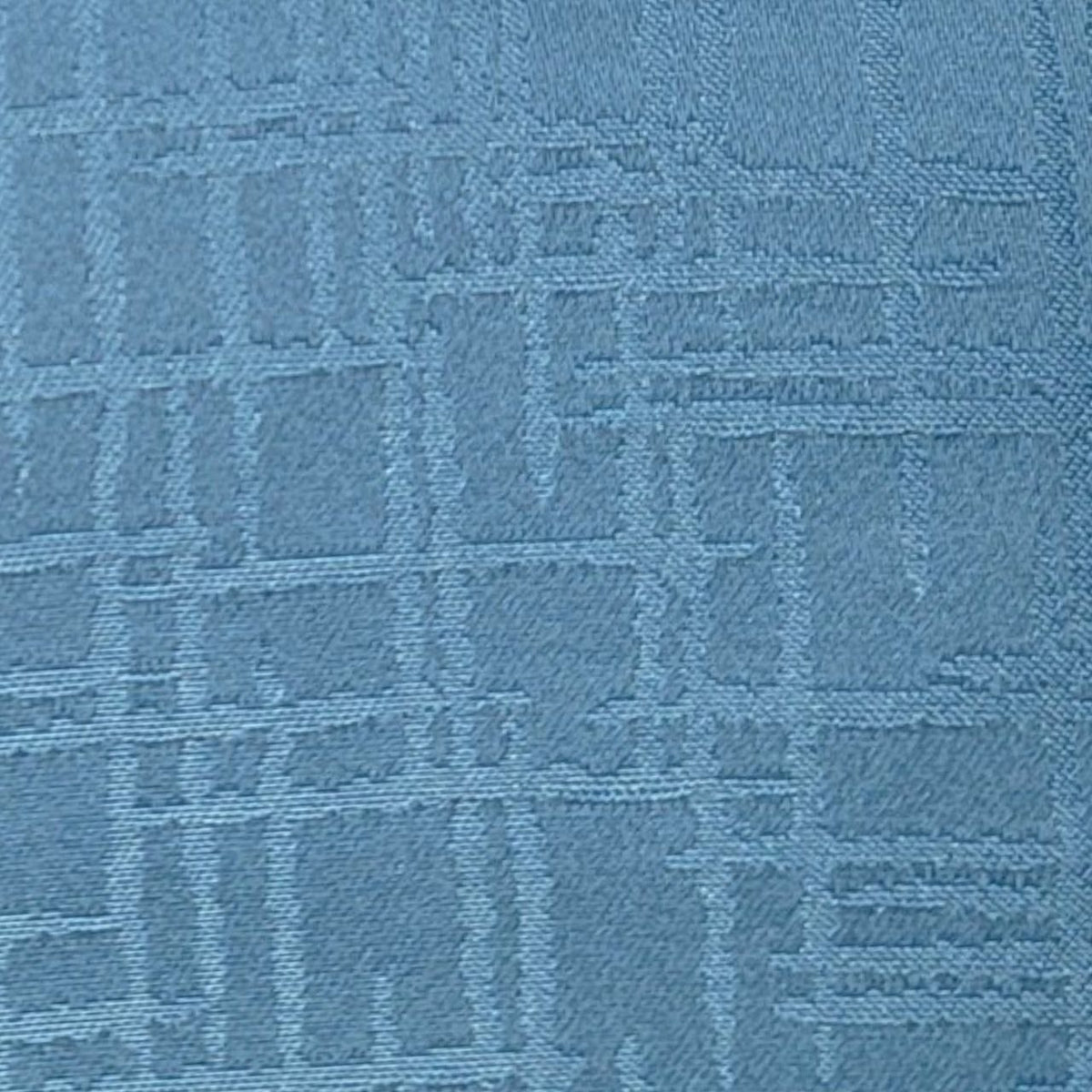 CORTINA DECORATIVA DE TEJIDO JACQUARD COLOR AZUL SCARLETT CLASSICS 132X228CM