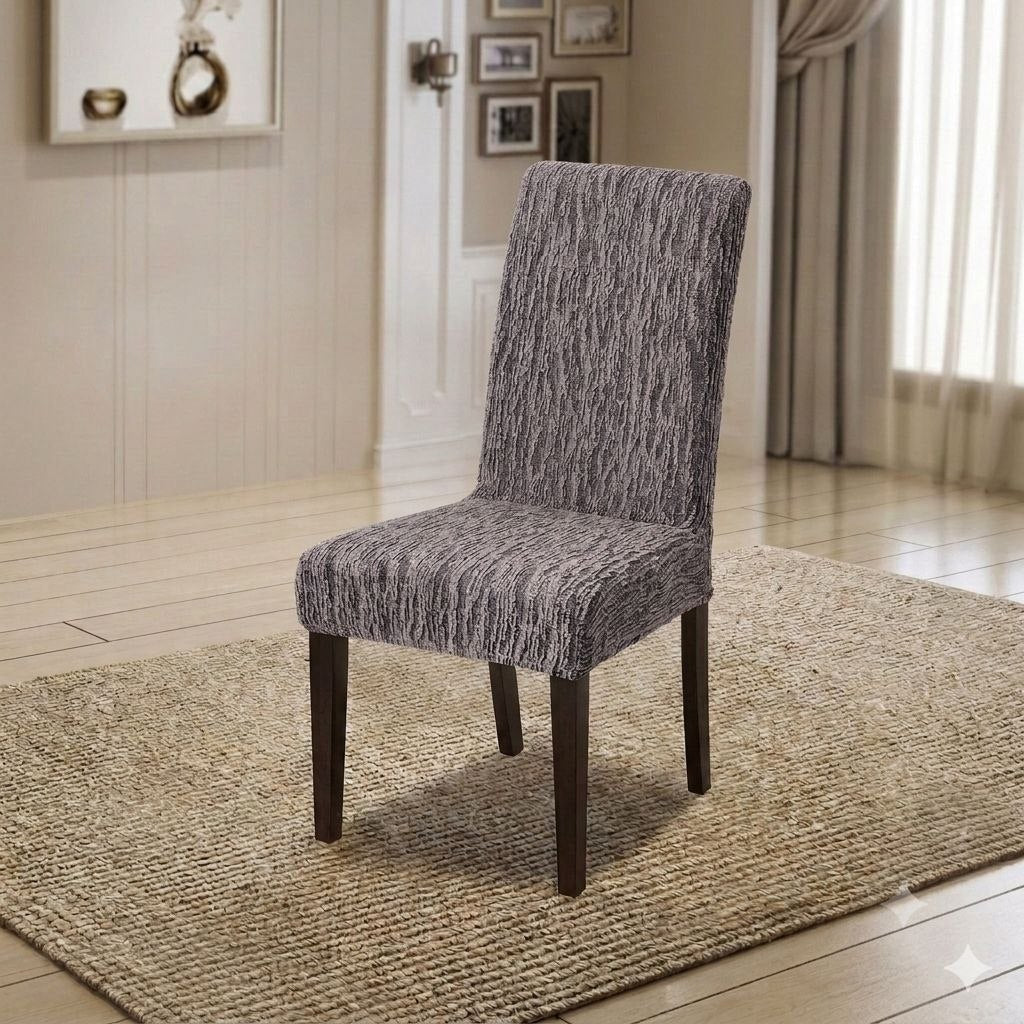 COBERTOR PROTECTOR ELASTICA PARA SILLA ESTILO JACQUARD SCARLETT CLASSICS