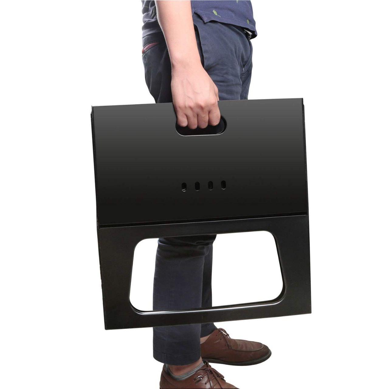 PARRILA DE CARBON PORTATIL Y PLEGABLE PARA EXTERIORES XINWAN 48X27.5CM