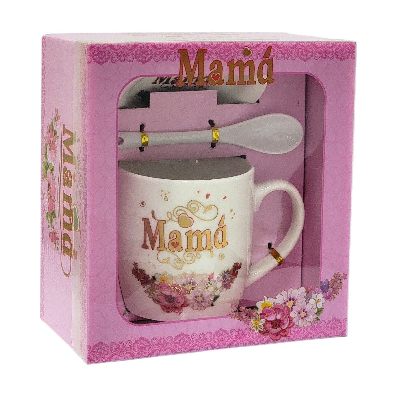 SET DE TAZA DE REGALO DE DIA DE LA MADRE DE CERAMICA 3PCS BENELI HOME