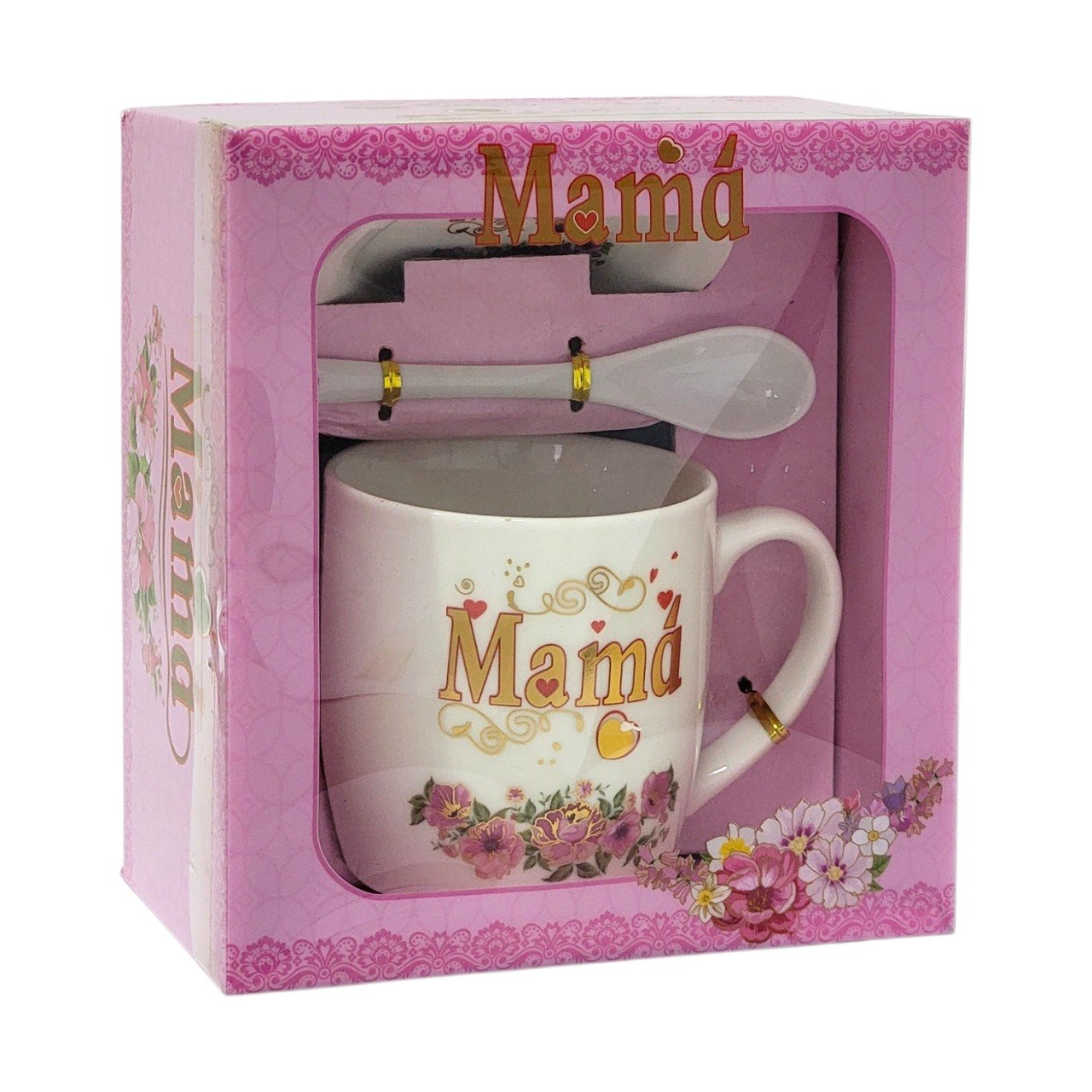 SET DE TAZA DE REGALO DE DIA DE LA MADRE DE CERAMICA 3PCS BENELI HOME
