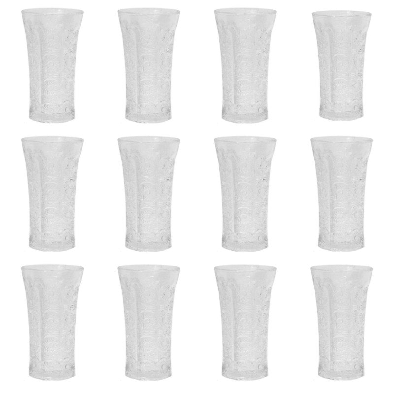 SET DE VASOS DE CRISTAL PREMIUM 12PCS BENELI HOME