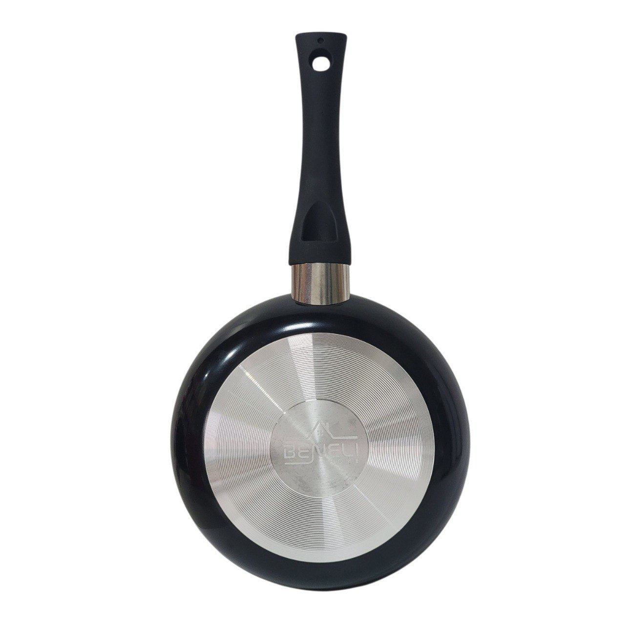 SARTEN DE ALUMINIO ANTIADHERENTE COLOR NEGRO BENELI HOME 18CM