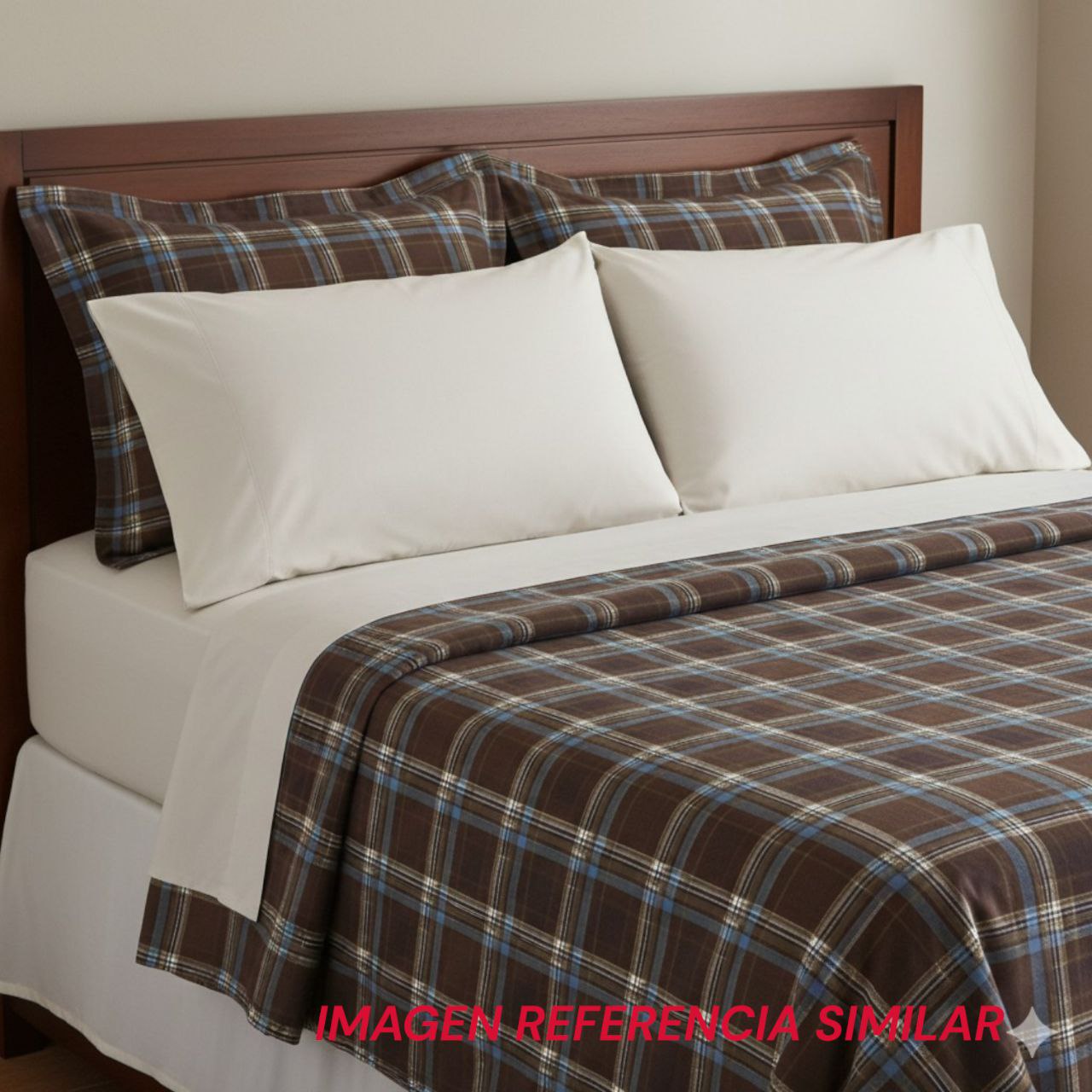 JUEGO DE SABANAS FULL BENELI HOME 6PCS