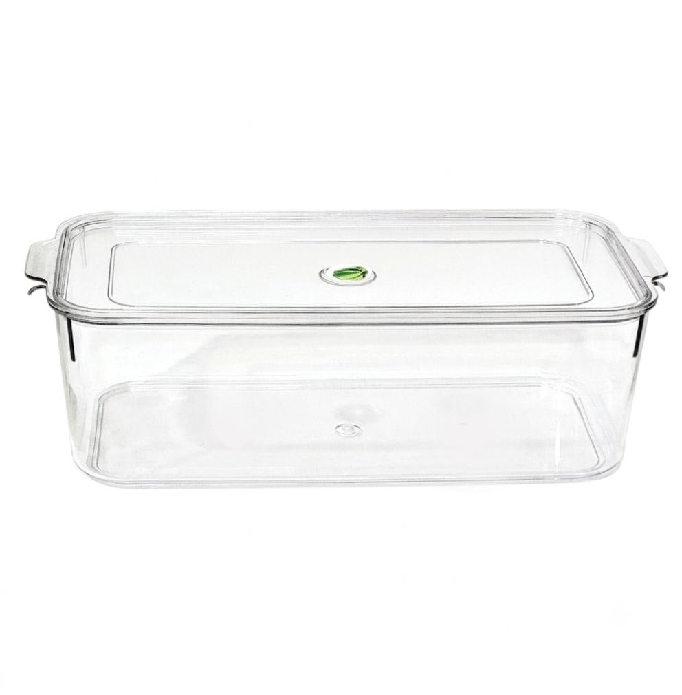 RECIPIENTE PANA PARA ALIMENTOS HERMÉTICO DE ACRILICO 31X17X10CM