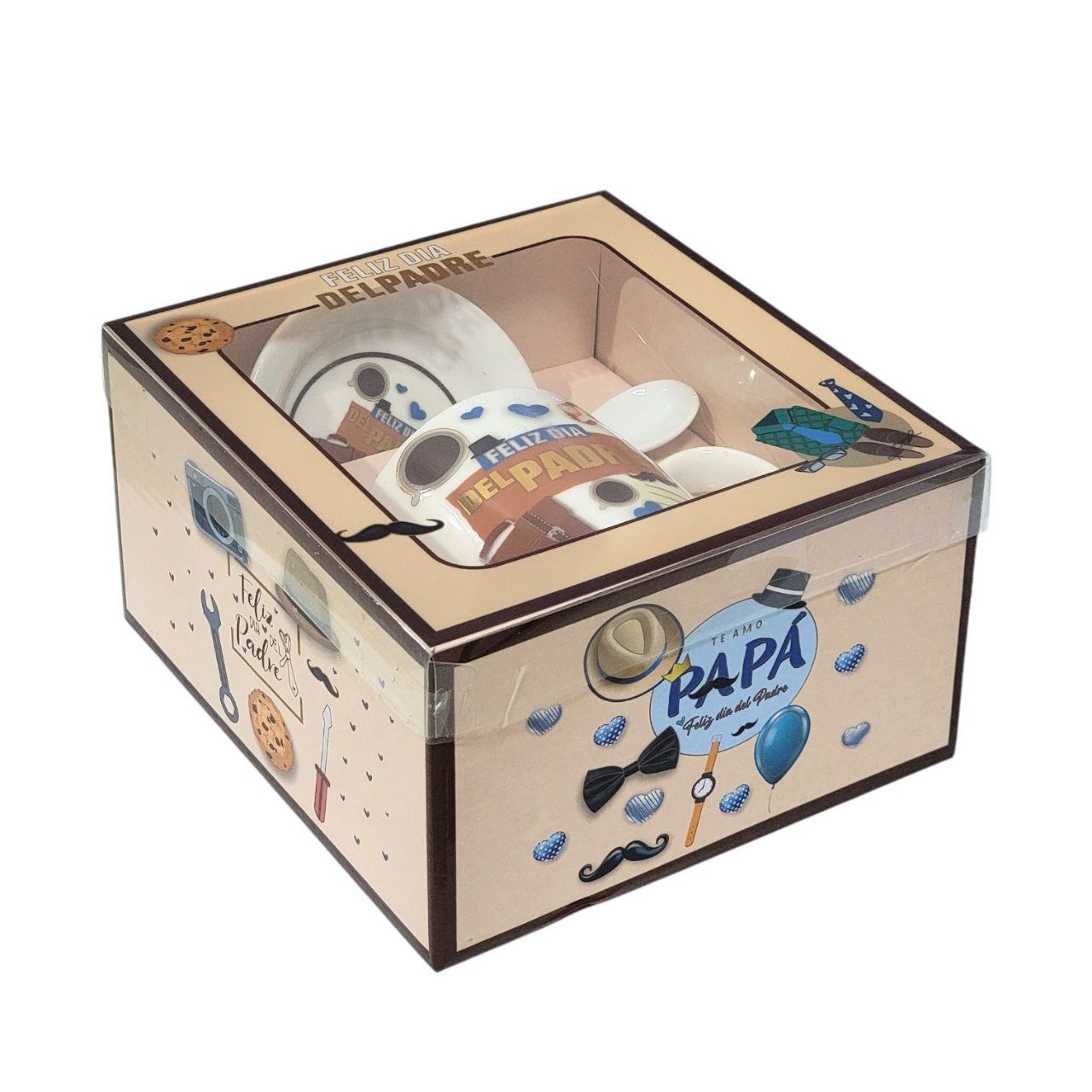 SET DE TAZA DE REGALO PARA PAPÁ 3PCS BENELI HOME