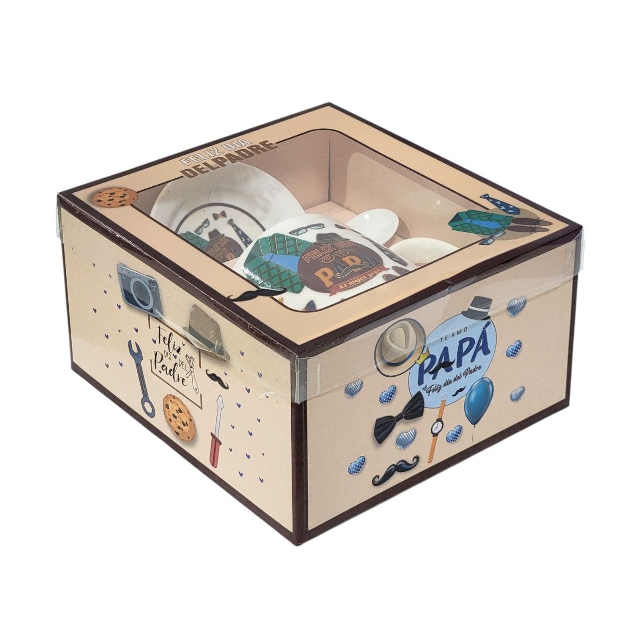 SET DE TAZA DE REGALO PARA PAPÁ 3PCS BENELI HOME