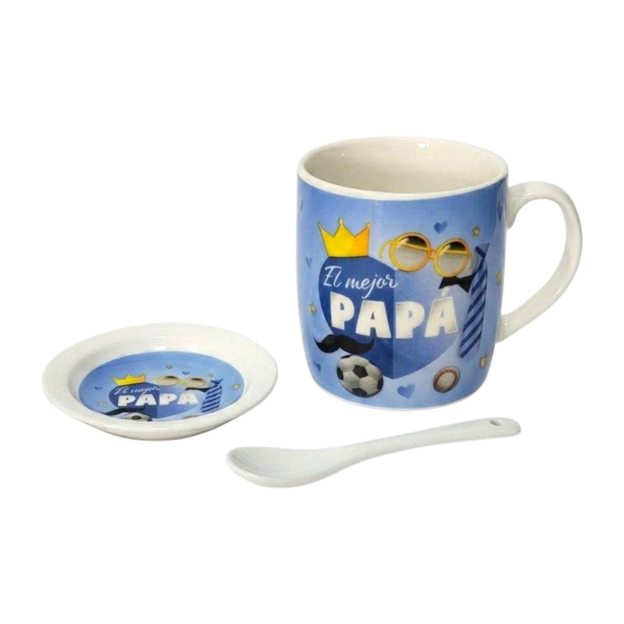 SET DE TAZA DE REGALO PARA PAPÁ 3PCS BENELI HOME
