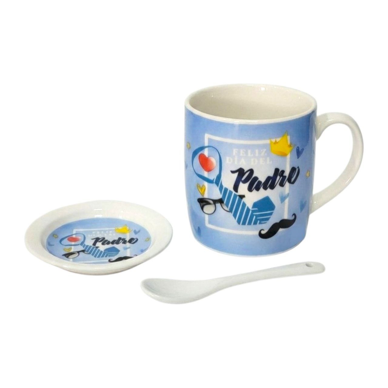 SET DE TAZA DE REGALO PARA PAPÁ 3PCS BENELI HOME