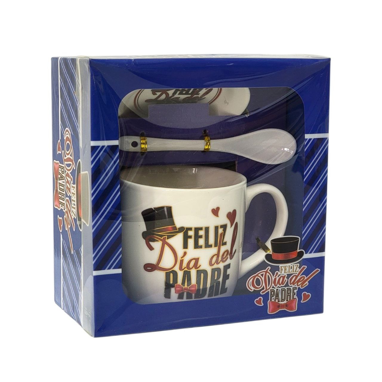 SET DE TAZA DE REGALO PARA PAPÁ DE CERAMICA 3PCS BENELI HOME