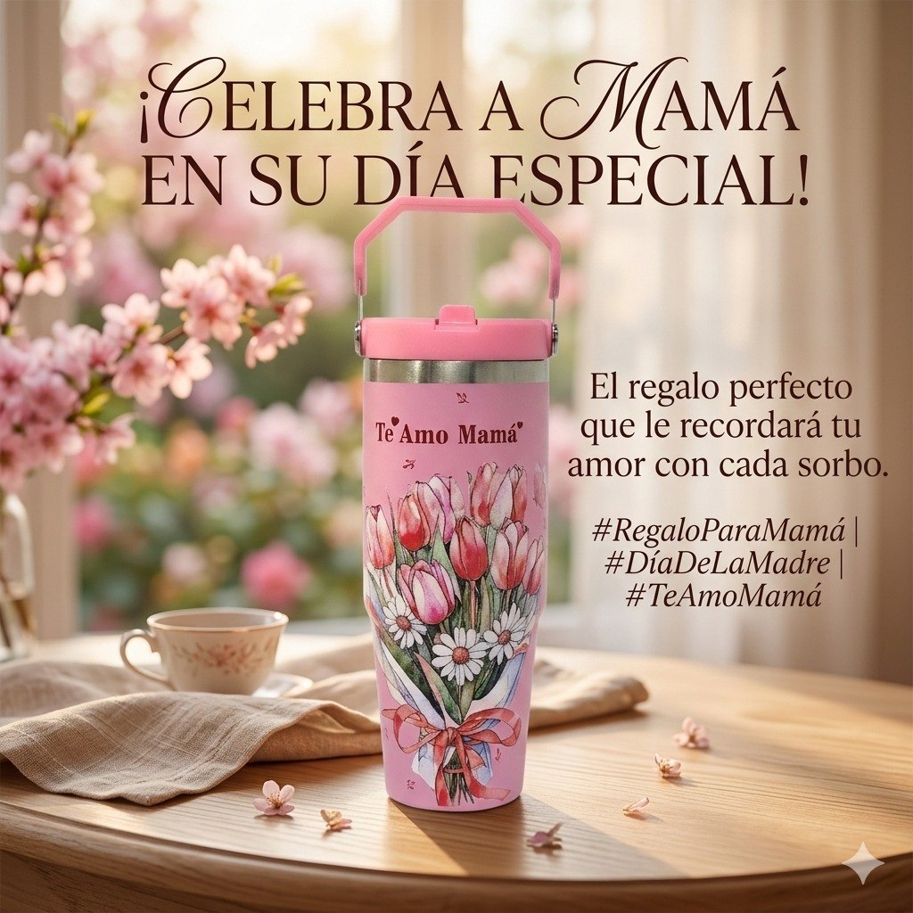 TERMO PORTATIL DE ALTA RESISTENCIA DE DIA DE LA MADRE BENELI HOME