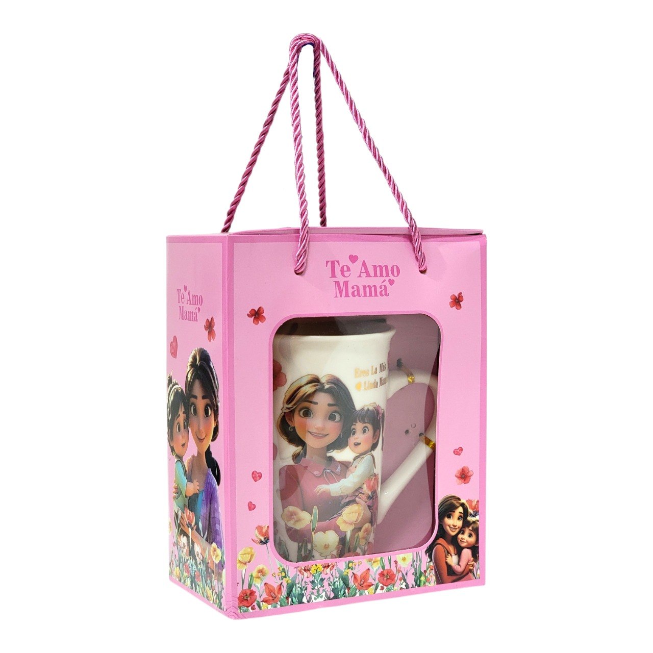 SET DE TAZA DE REGALO PARA MAMÁ CON CUCHARA