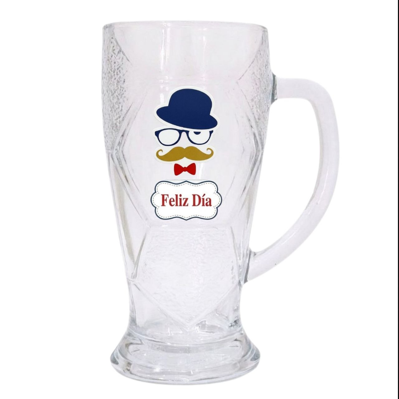 VASO CERVECERO DE VIDRIO DE REGALO PARA PAPÁ BENELI HOME