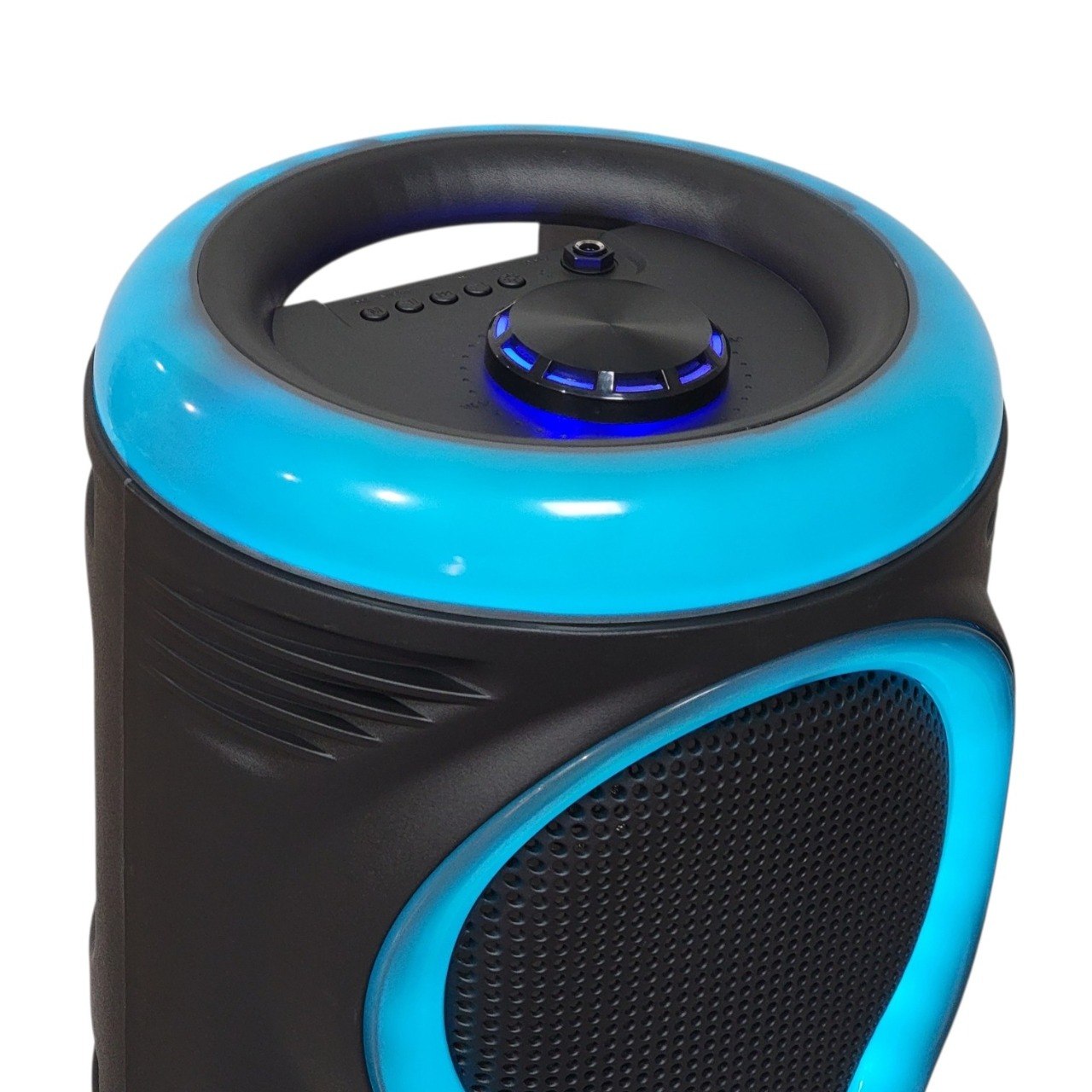 PARLANTE ALTAVOZ DE TORRE INALAMBRICO CON PANEL RGB COMPRLETO MODELO MS-2077BT-W 80CM