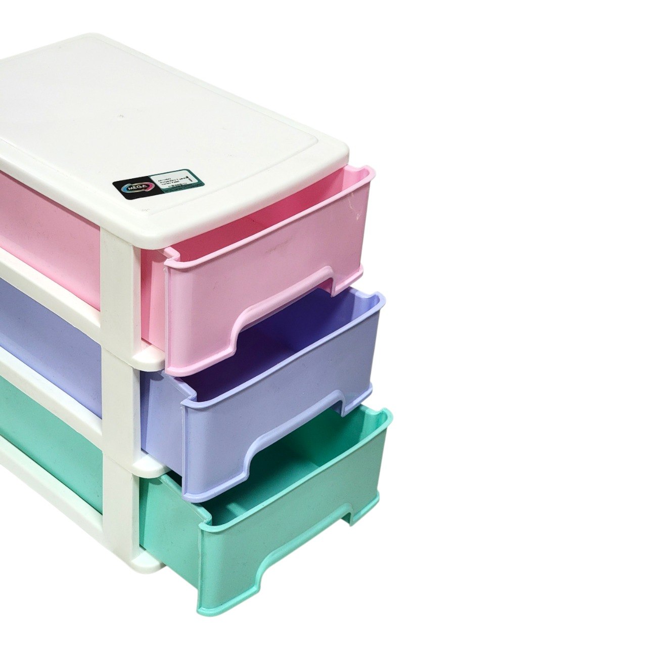 ORGANIZADOR MULTIUSO DE 3 CAJONES 18X26X27CM