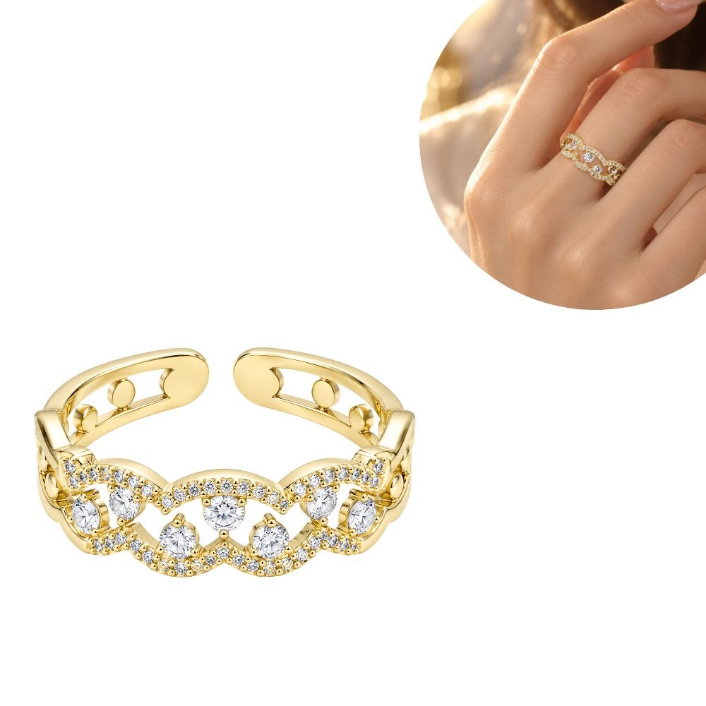 ANILLO DE ENCHAPE PARA DAMA TALLA 15
