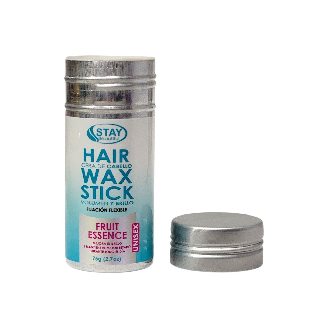 CERA PARA EL CABELLO EN BARRA CON ESENCIA DE FRUTAS STAY BEAUTIFUL 75G