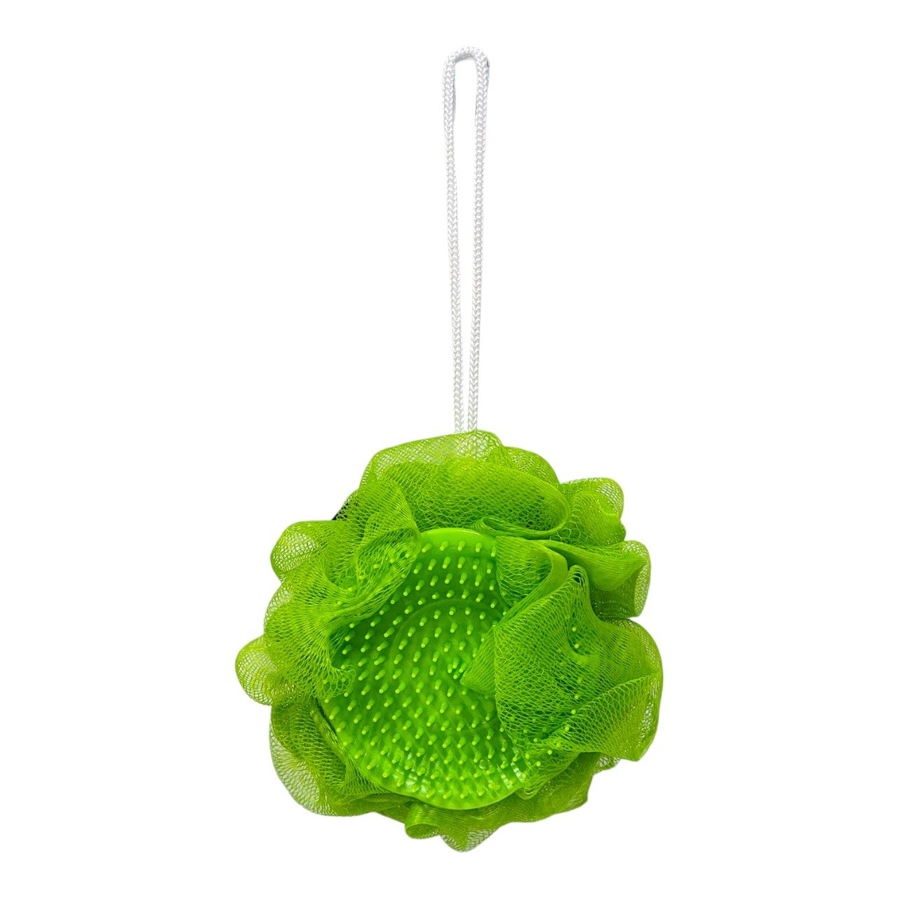 ESPONJA DE MALLA DE BAÑO PARA EXFOLIACION CORPORAL Y CAPILAR STAY BEAUTIFUL