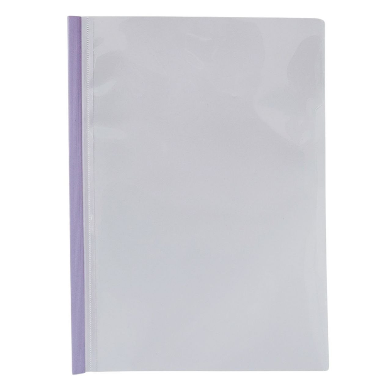 FOLDER DE PLASTICO DE TRANSPARENTE TAMAÑO CARTA CON BARRAS DESLIZANTES 5PCS ALFA