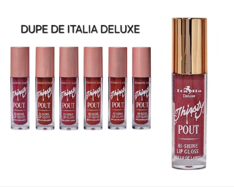 BRILLO LABIAL ROMANTIC RAIN 5ML (DUPE DE ITALIA DELUXE)