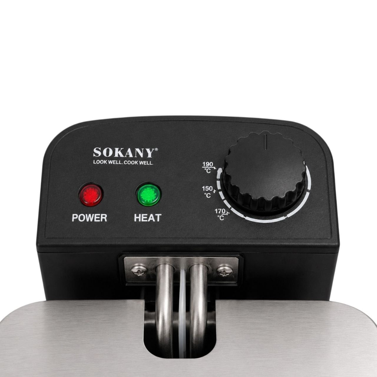 FREIDORA ELÉCTRICA PROFUNDA SOKANY 2000W 3.5 L 1 UND