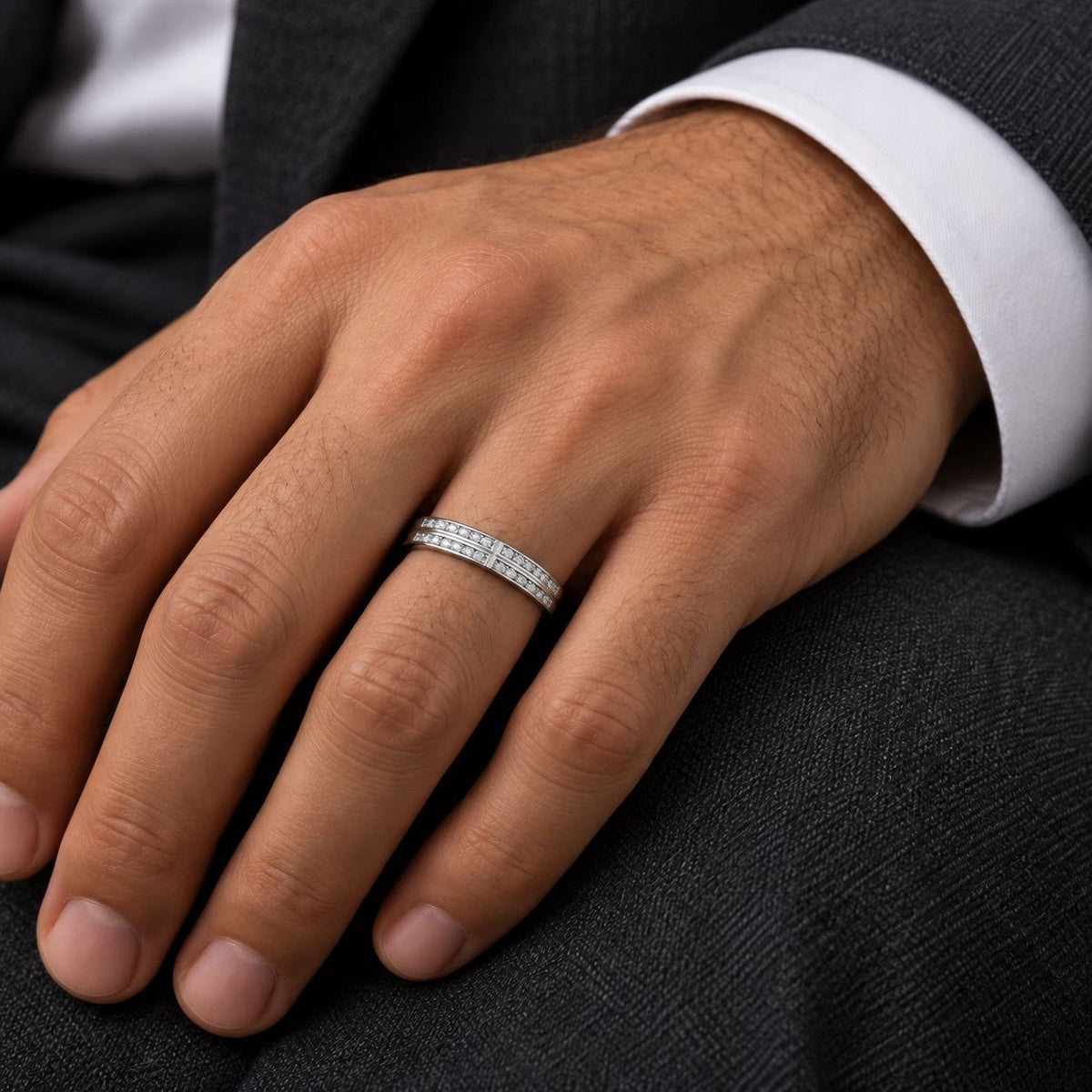ANILLO DE PLATA 925 PARA MATRIMONIO