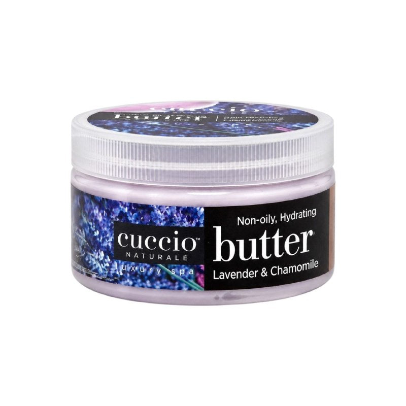 CREMA CORPORAL EXFOLIANTE HIDRATANTE INTENSIVA CON AROMA A LAVANDA Y MANZANILLA CUCCIO 226G
