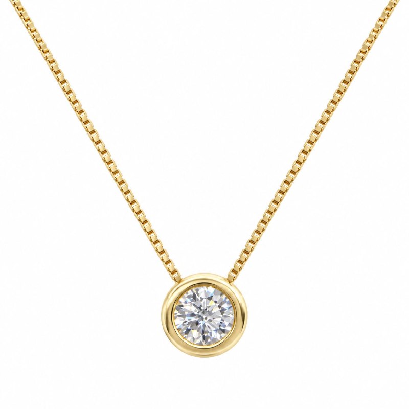 DIJE DE PLATA 9.25 CON MOISSANITA 0.3CM