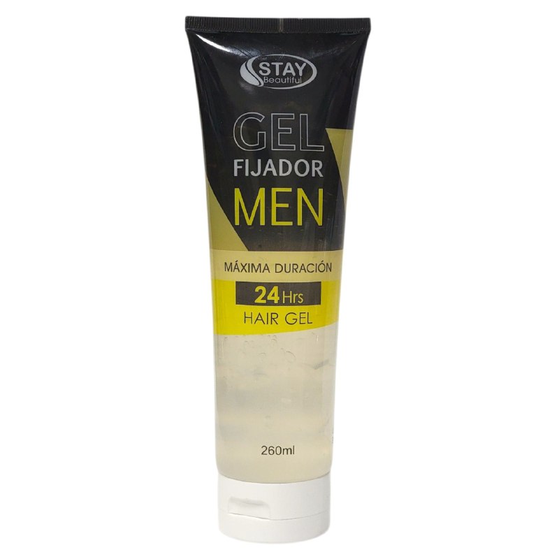 GEL FIJADOR PARA EL CABELLO DE MAXIMO CONTROL DE 24H DE DURACION FRESCA STAY BEAUTIFUL 260ML
