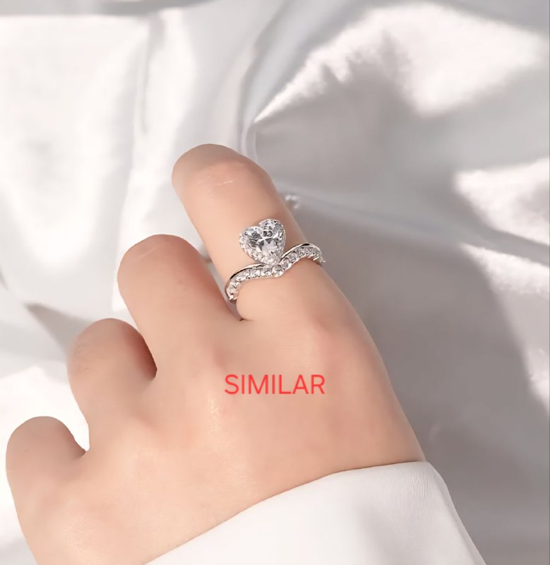 PANI1634 ANILLO PIEDRA FORMA DE CORAZON, PLATA 925