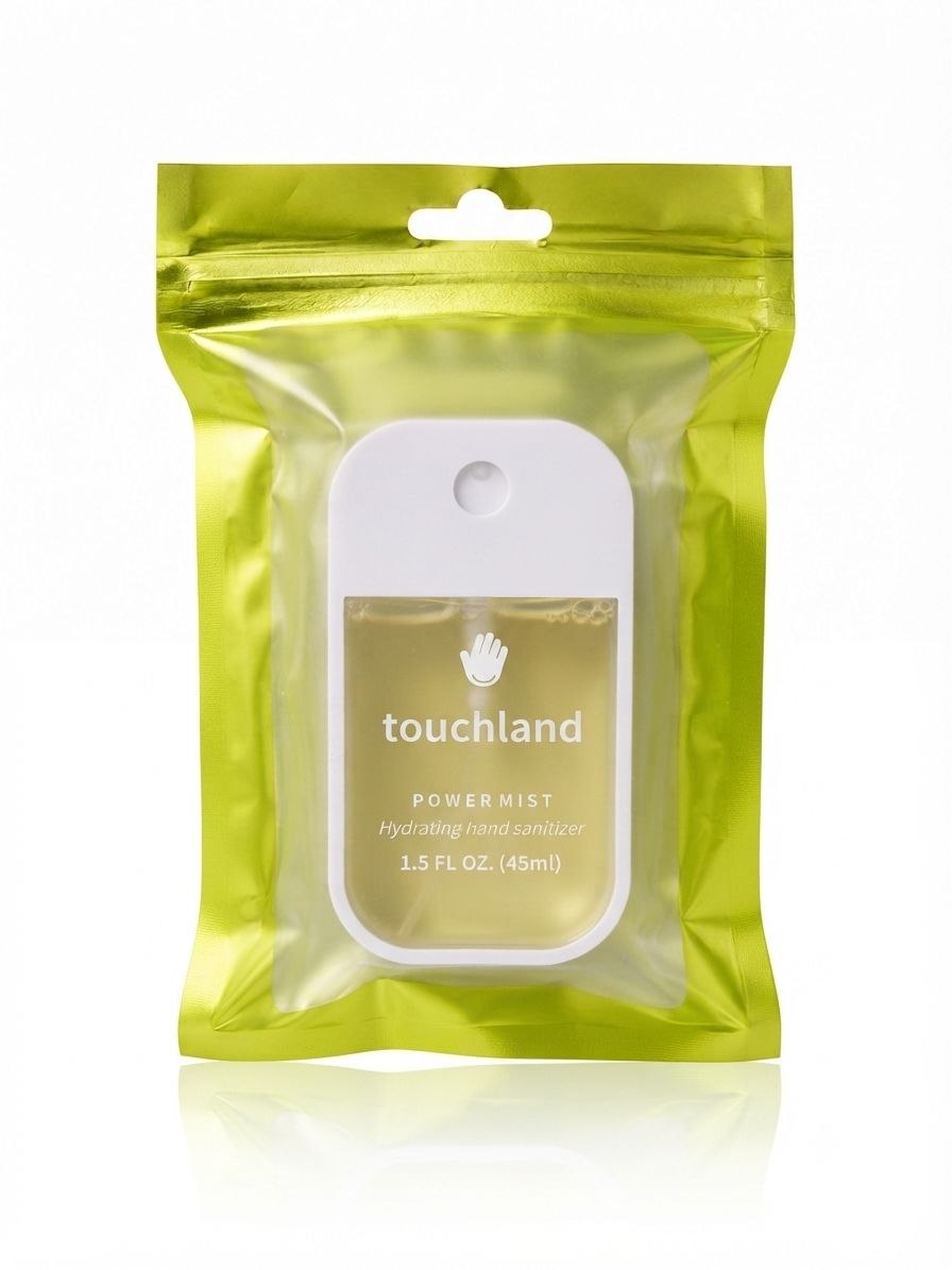 SPRAY DESINFECTANTE DE MANOS HIDRATANTE TOUCHLAND POWER 45ML