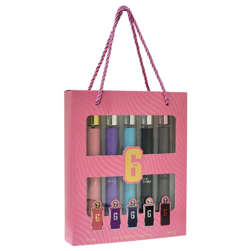 SET DE 5 PERFUMES ECONOMICOS EN TUBITO MYSTICAL 6AM EDP 5X35ML