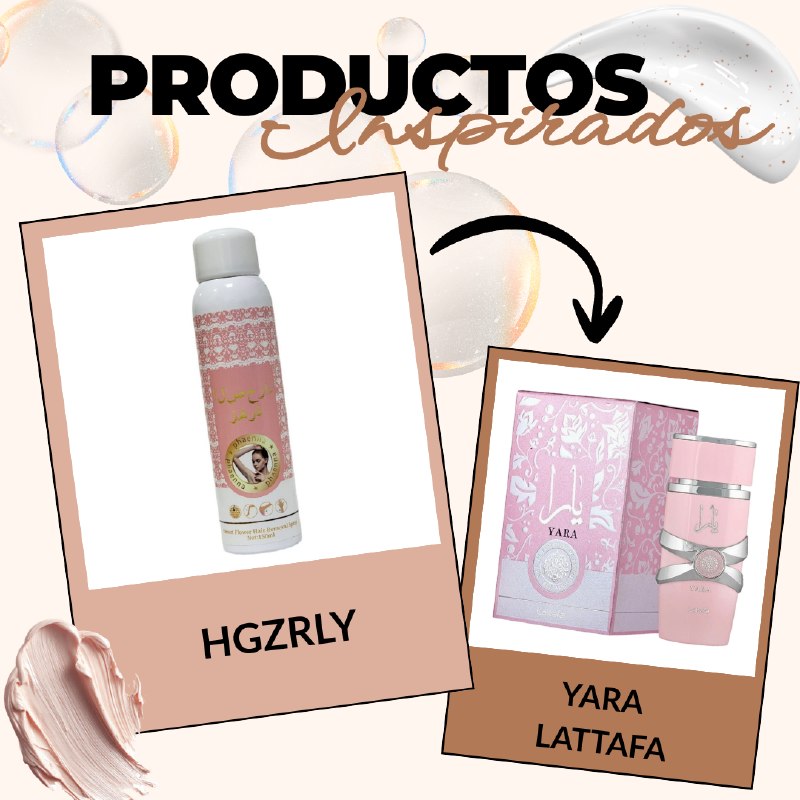 SPRAY DEPILADOR CORPORAL DE ACCION RAPIDA Y CALMANTE HGZRLY 150ML (AROMA SIMILAR LATTAFA YARA)