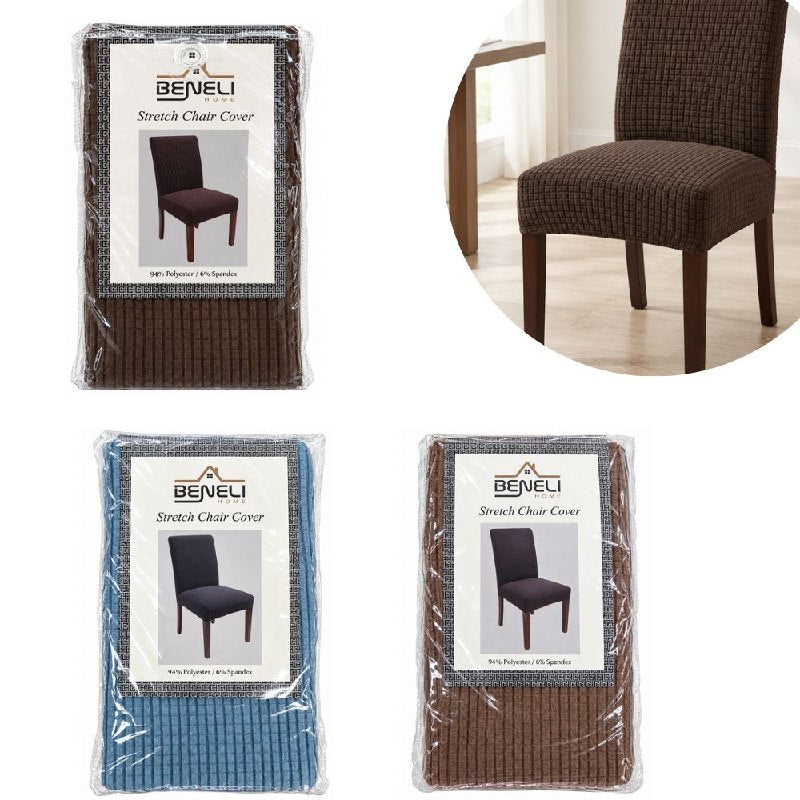 FORRO ELASTICO PARA SILLA DE COMEDOR BENELI HOME 43X43-61CM