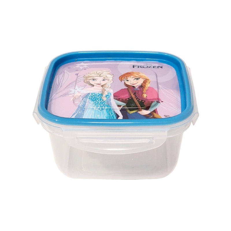 RECIPIENTE PANA PARA ALIMENTOS PARA NIÑAS CON DISEÑO DE FROZEN TAMAÑO MEDIANA