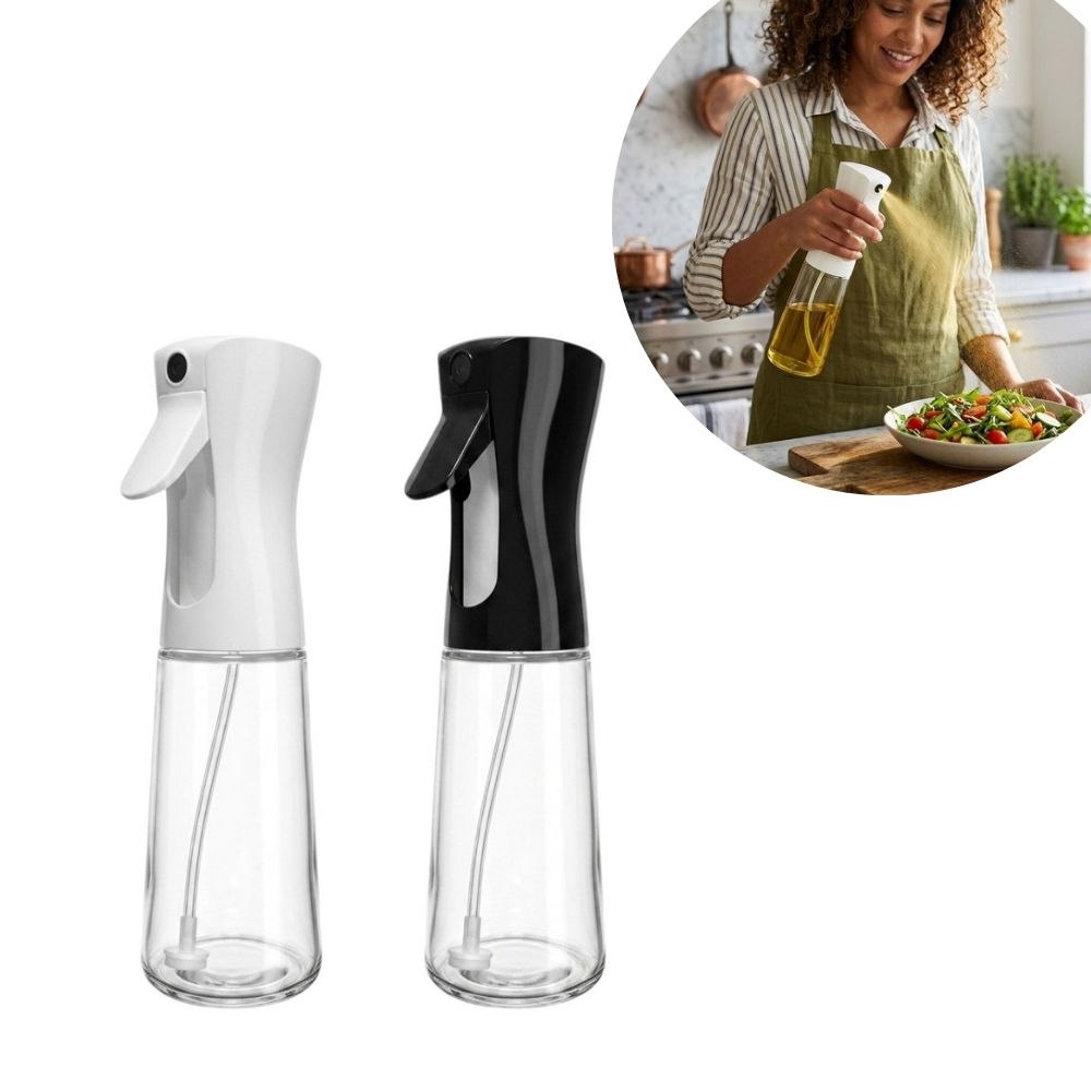 ATOMIZADOR DE ACEITE DE SPRAY HOMOGÉNEO PARA COCINA 330ML