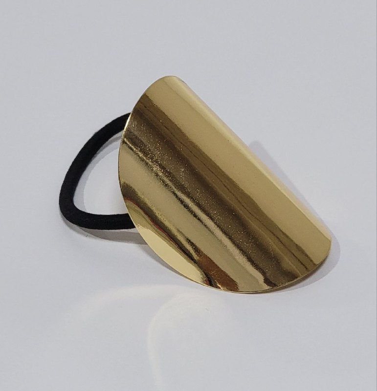 COLA DECORATIVA METALICA PARA EL CABELLO COLOR DORADO VARIOS ESTILOS PONY CUFFS