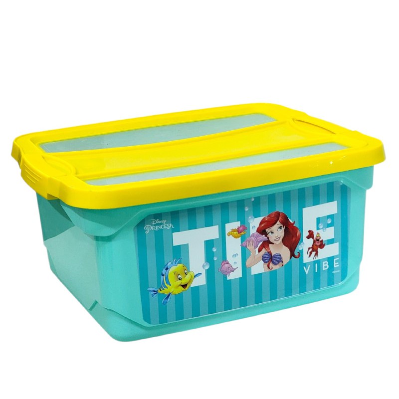 ORGANIZADOR CAJA DE ALMACENAMIENTO ORGANIZADORA PARA NIÑAS DE PRINCESAS DISNEY 18.5X35X42CM