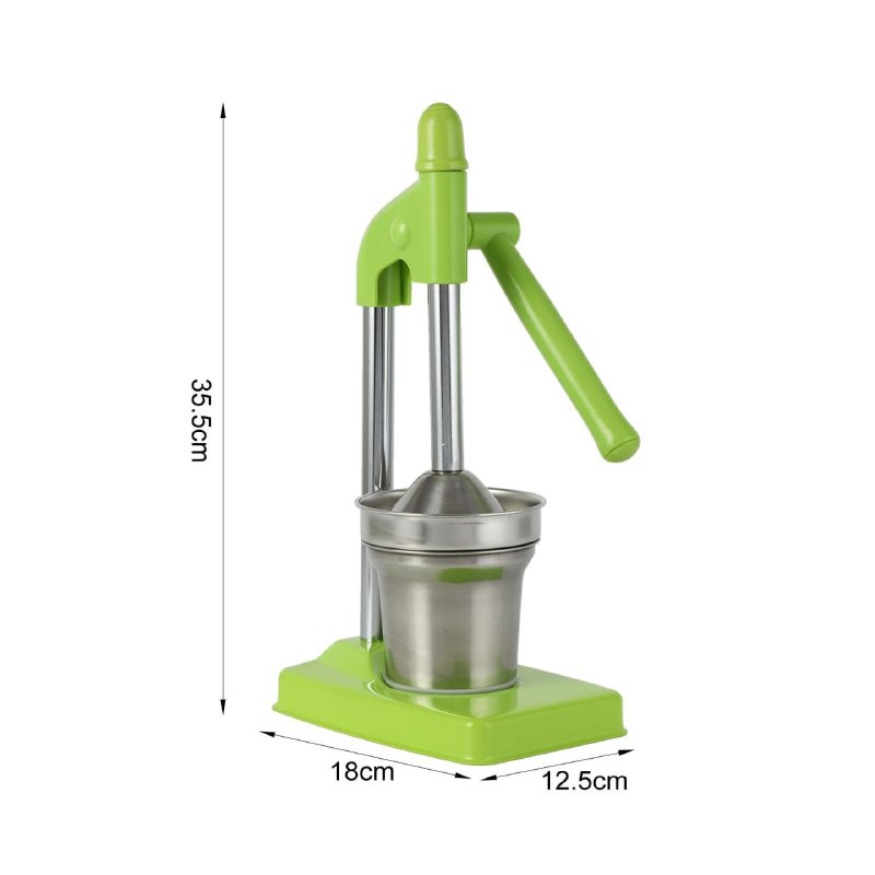 MAQUINA EXPRIMIDORA MANUAL PARA NARANJAS, LIMONES, LIMAS, DE ACERO INOXIDABLE RAPIDO Y FACIL DE USAR FRUIT JUICER
