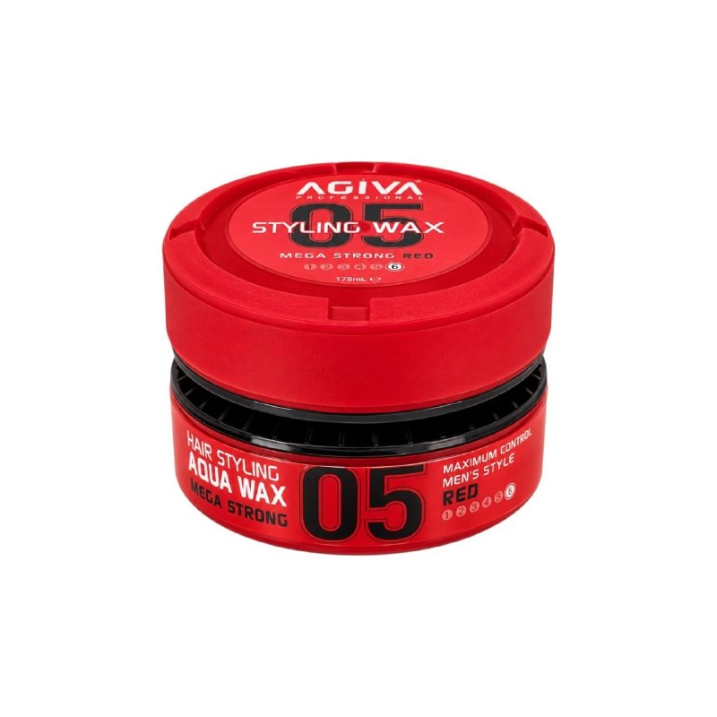 CERA PARA EL CABELLO MOLDEADORA DE FIJACION EXTRA FUERTE NIVEL 06 AGIVA 175ML