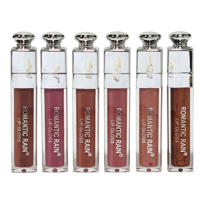 BRILLO LABIAL DE COBERTURA TOTAL Y ACABADO CRISTALINO COLOR INTENSAMENTE PIGMENTADO CON VITAMINA E ROMANTIC RAIN (DUPE DE DIOR)