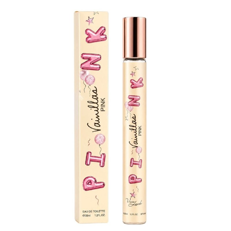 PERFUME EN TUBO PARA DAMA PINK VAINILLAS 69 EDT 35ML (M) (AROMA SIMILAR VANILLA PINK)
