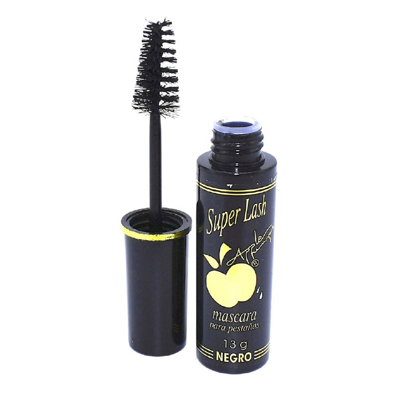 RIMEL PARA PESTAÑAS ORGANICO COLOR NEGRO DE LARGA DURACION SUPER LASH BY APPLE 13G