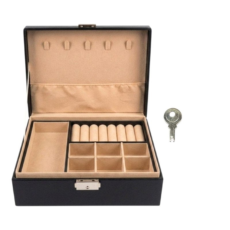 ORGANIZADOR JOYERO MANTENER TUS JOYAS Y ACCESORIOS PROTEGIDOS, ORDENADOS  23x17x7CM