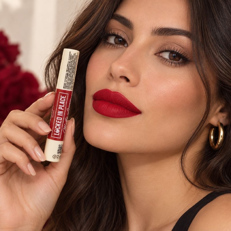 BRILLO LABIAL MATE DE LARGA DURACION DE 24H ITALIA DELUXE 12ML